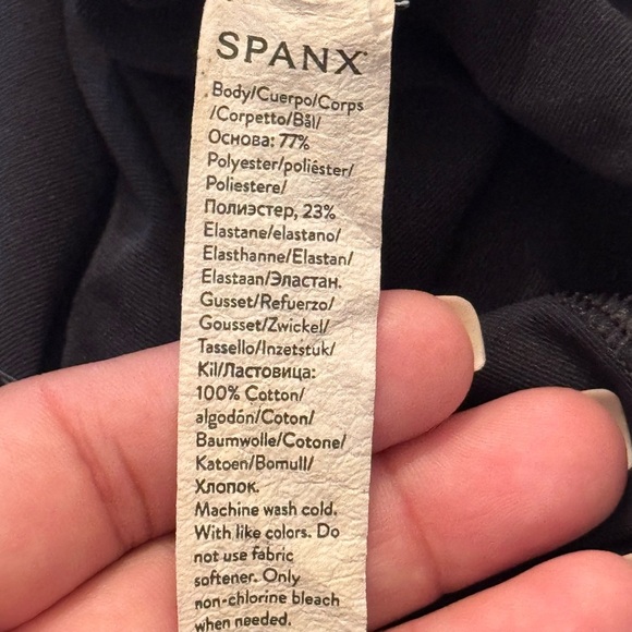 Spanx Basic Black Bodysuit - Picture 4 of 6